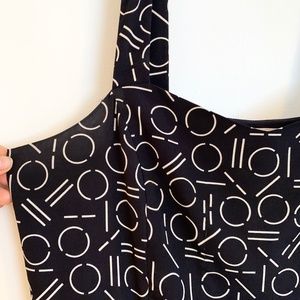 Geometric print jumpsuit - size Large